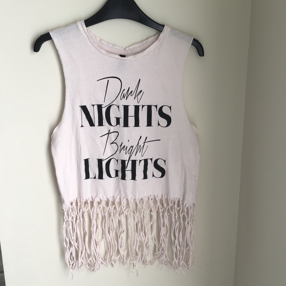 Cute pink muscle tee
